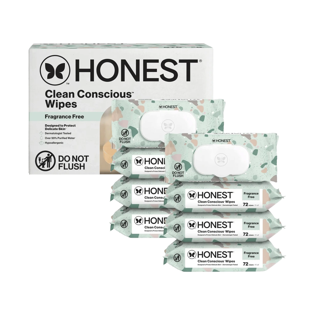 Clean Conscious Sensitive Skin Baby Wipes