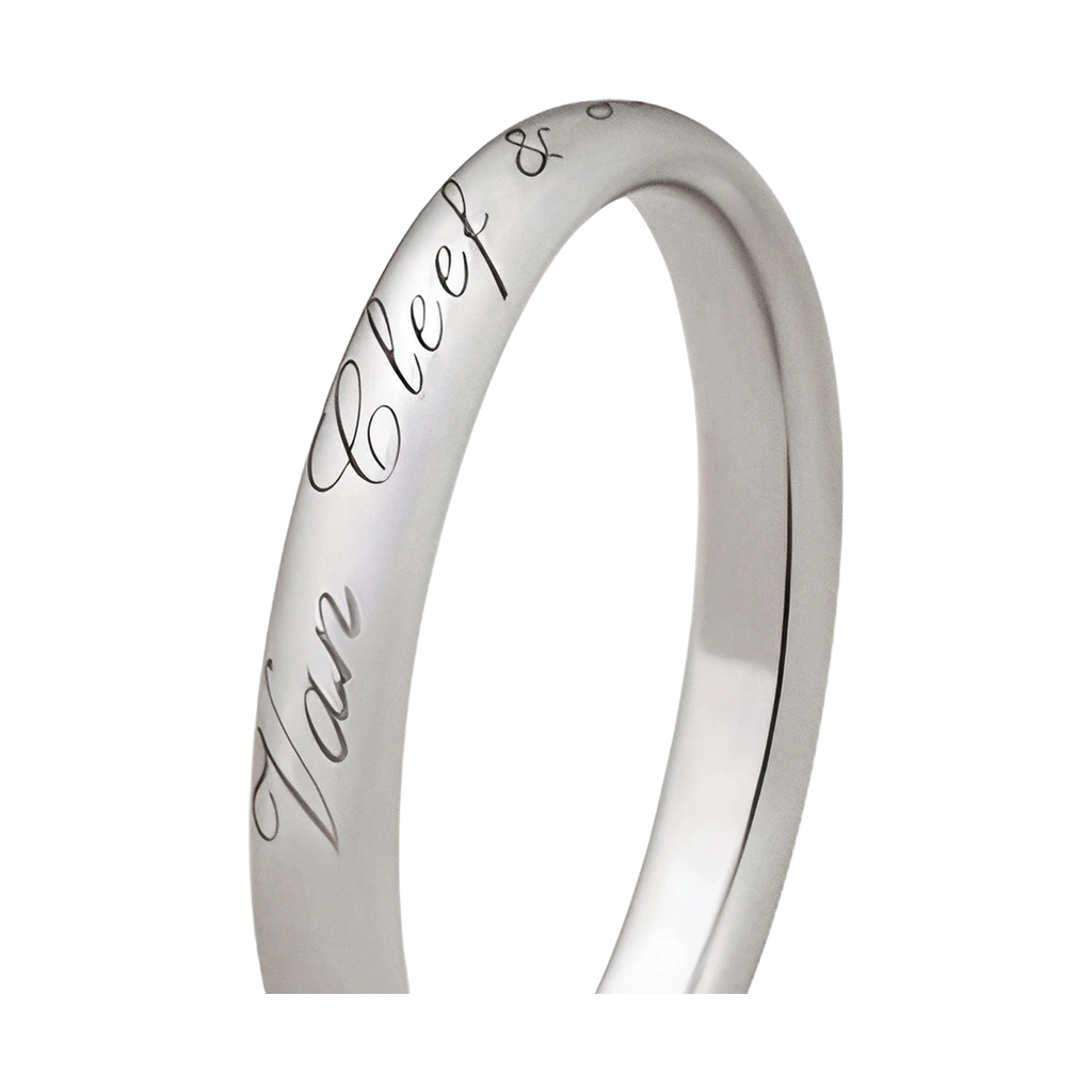 Toujours Wedding Band, 4 mm Platinum